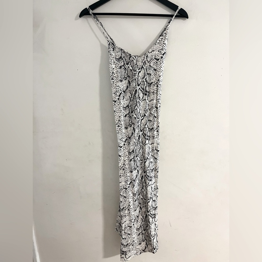 NWT REFORMATION KAT DRESS in RATTLESNAKE, WOMENS SZ. 2.